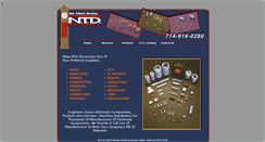 Desktop Screenshot of ntdelectronics.net